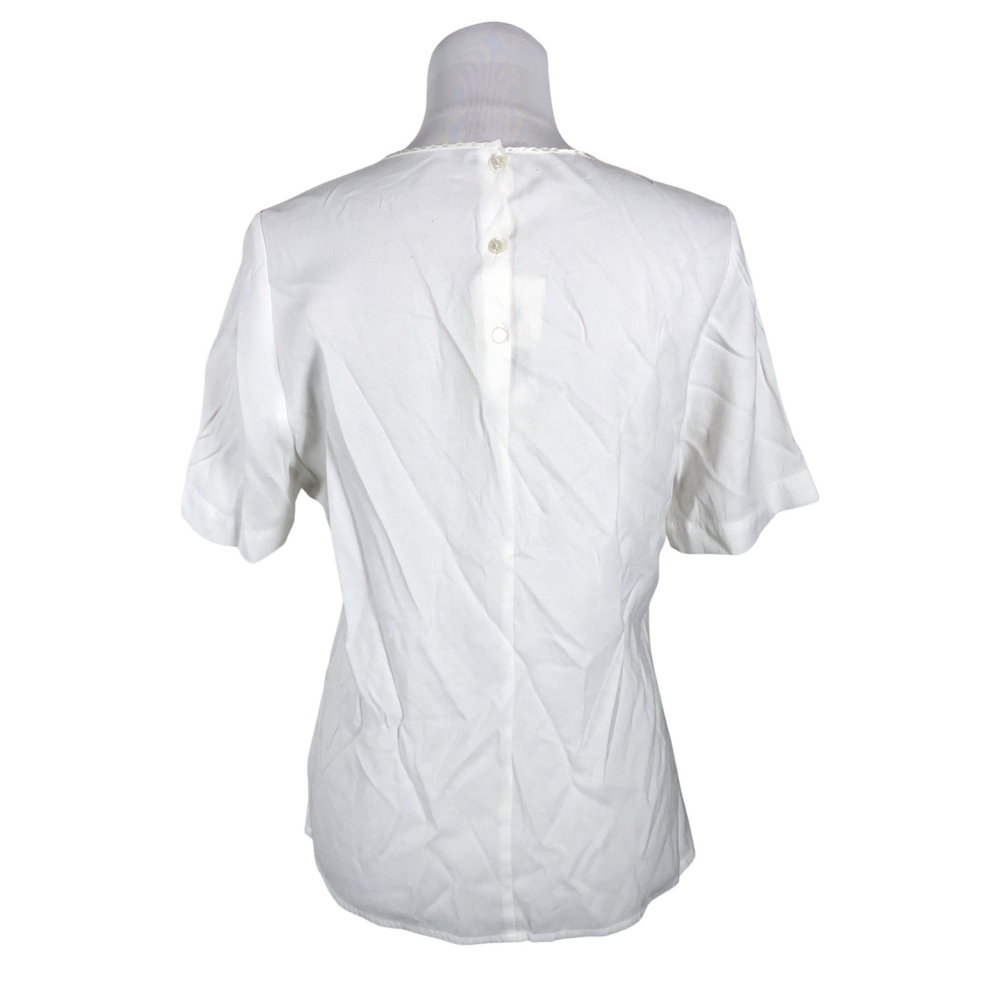 Unisex Kellermann - Short-sleeved blouse, size 40 - White (2)