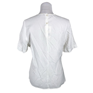 Unisex Kellermann - Short-sleeved blouse, size 40 - White (2)