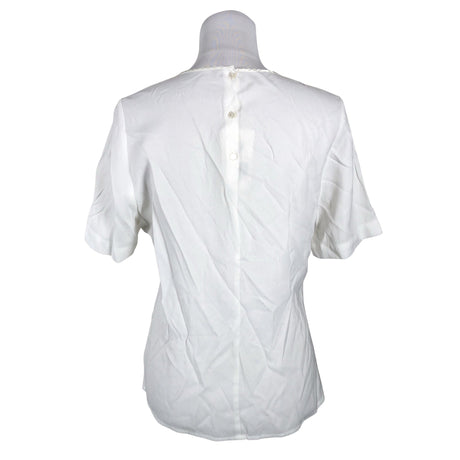 Unisex Kellermann - Short-sleeved blouse, size 40 - White (2)