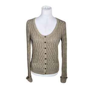 Unisex Comptoir des cotonniers - Cardigan, size 40 - Brown (1)