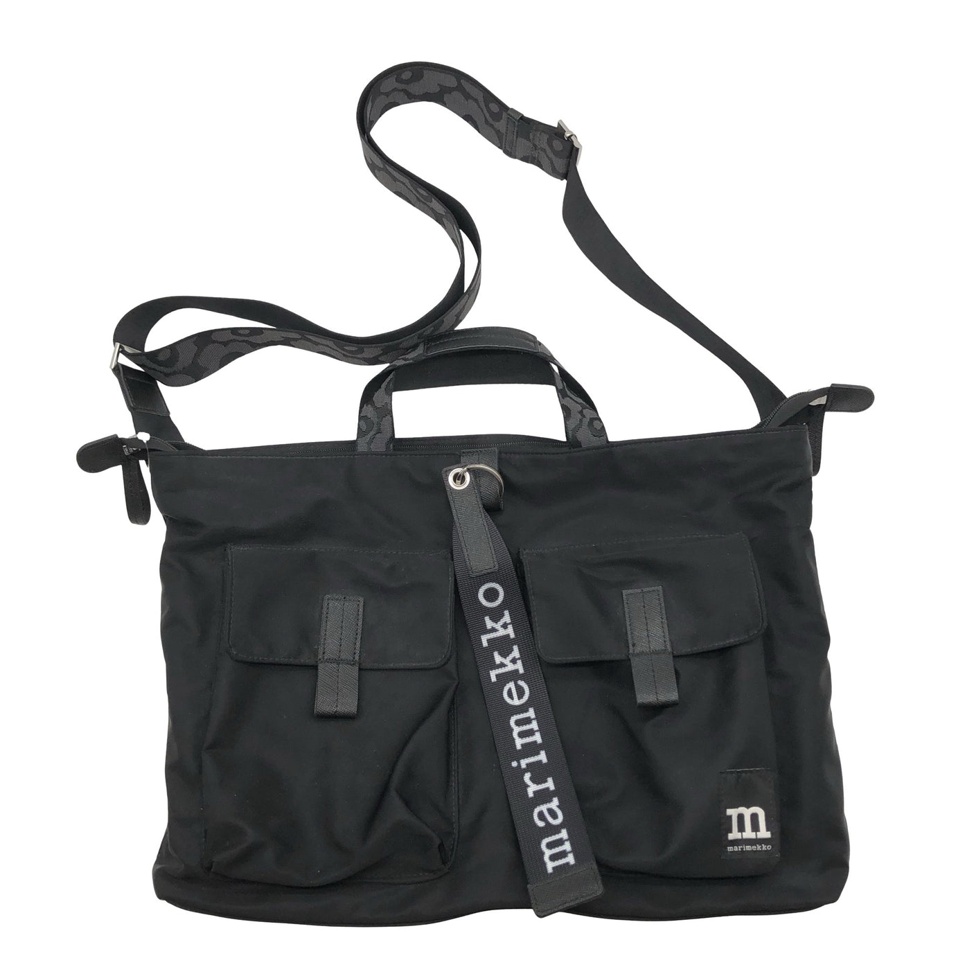 Unisex Marimekko - Shoulder bag, size Maxi - Black (1)