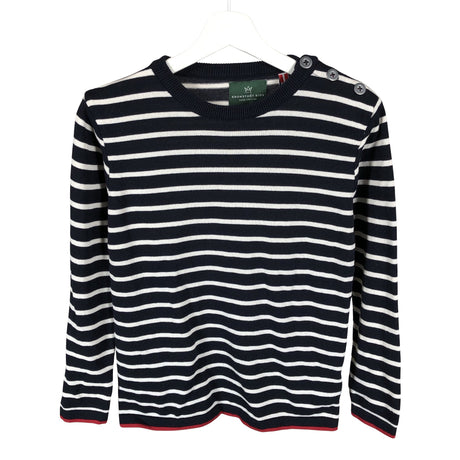Unisex Kronstadt - Tricot shirt, size 158 - 164 - Blue ()