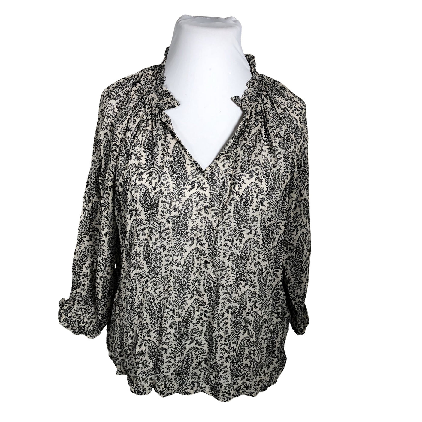 Unisex Part two - Blouse, size 42 - Brown (1)