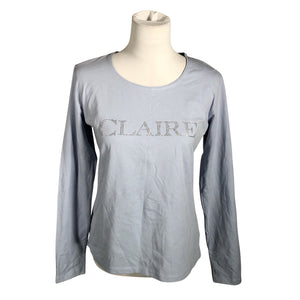 Unisex Claire.dk - Tricot shirt, size 40 - Light blue (1)