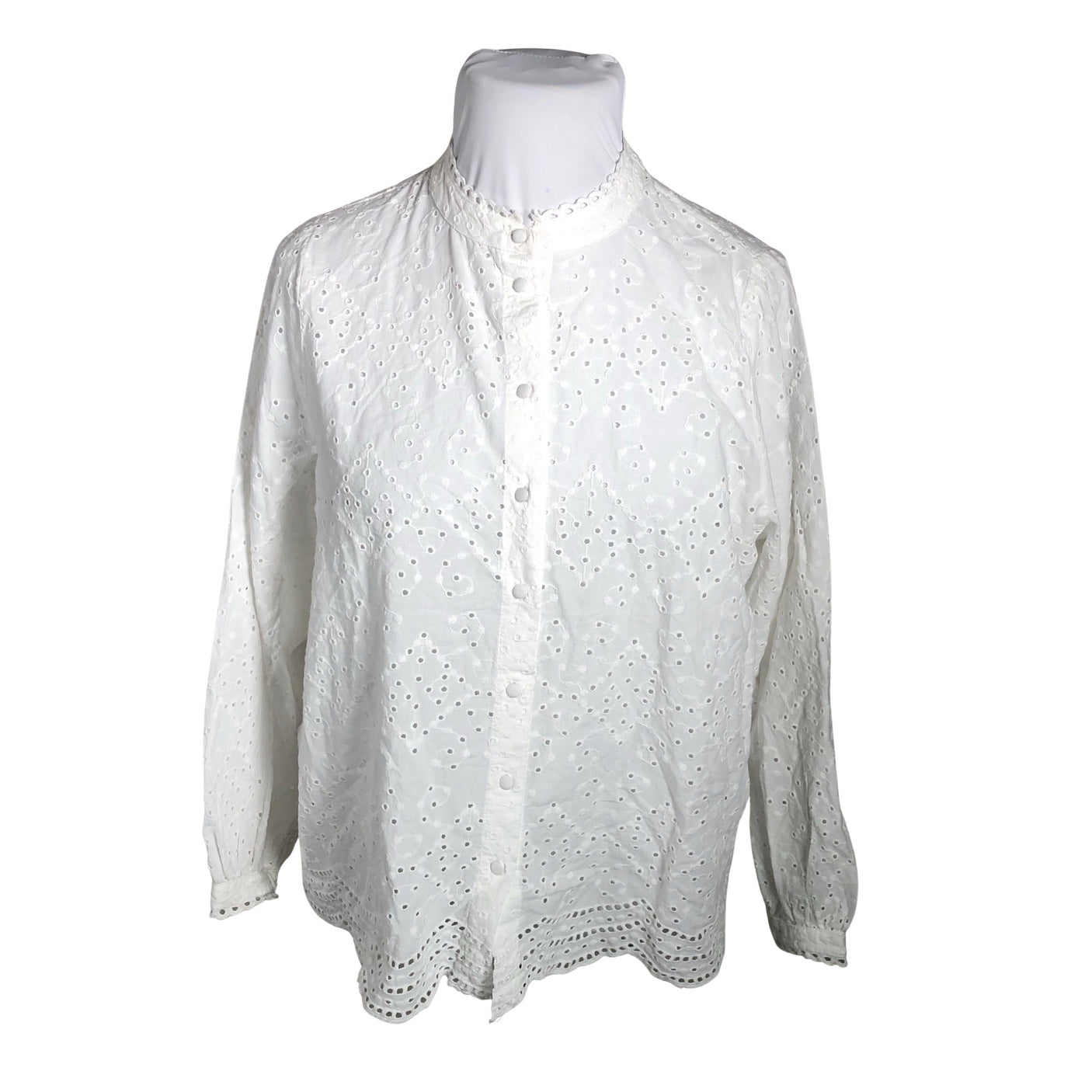Unisex Selected - Blouse, size 42 - White (1)