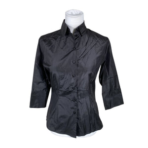 Unisex Anne Fontaine - Collared shirt, size 36 - Black (1)