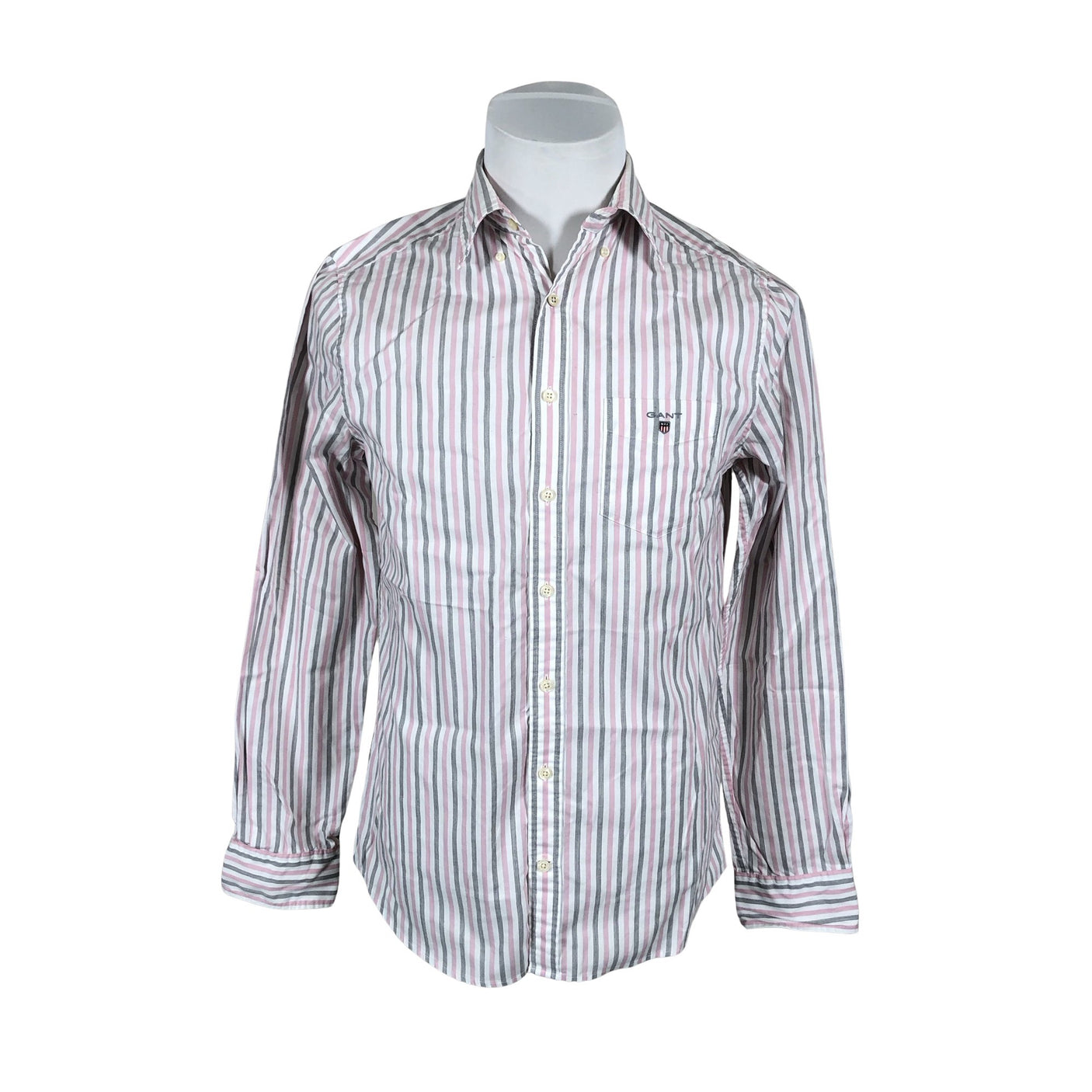 Unisex Gant - Collared shirt, size M - Light pink (1)