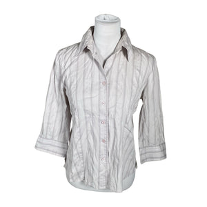 Unisex Gerry Weber - Collared shirt, size 38 - Gray (1)