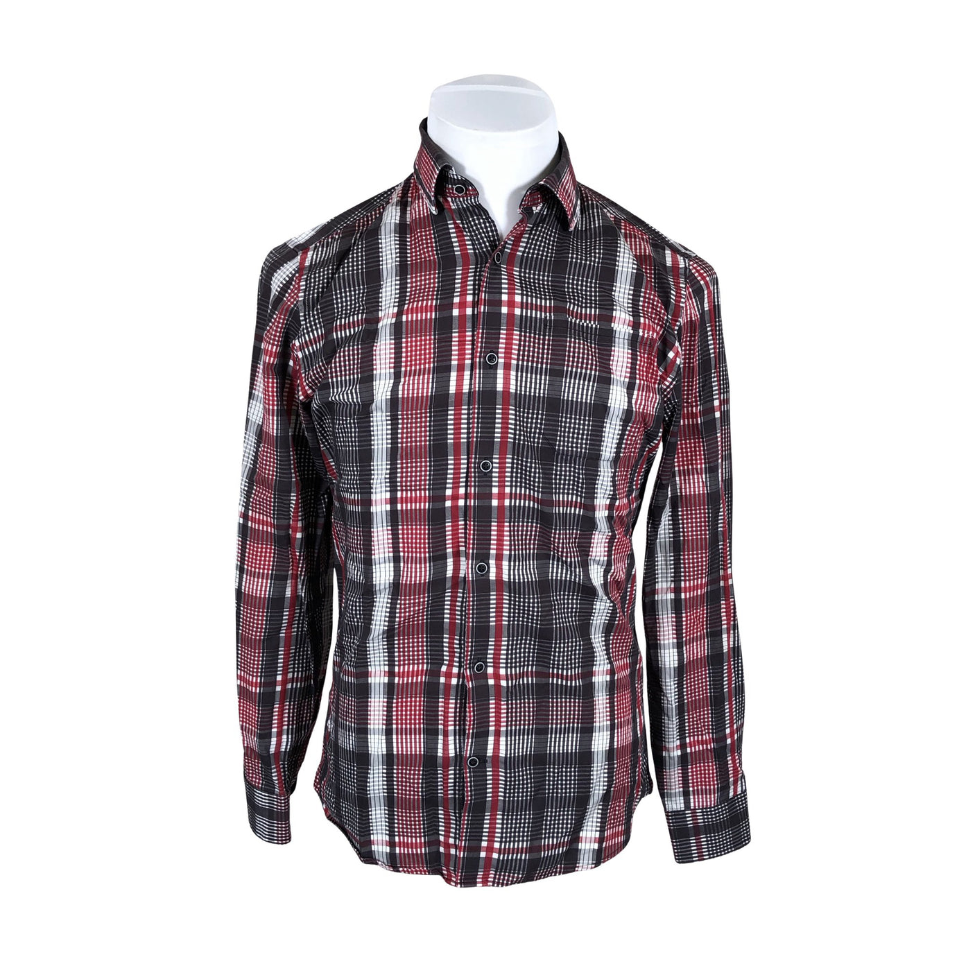 Unisex Petrifun - Collared shirt, size M - Wine red (1)