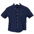 Unisex Polo Ralph Lauren - Collared shirt, size 146 - 152 - Blue ()