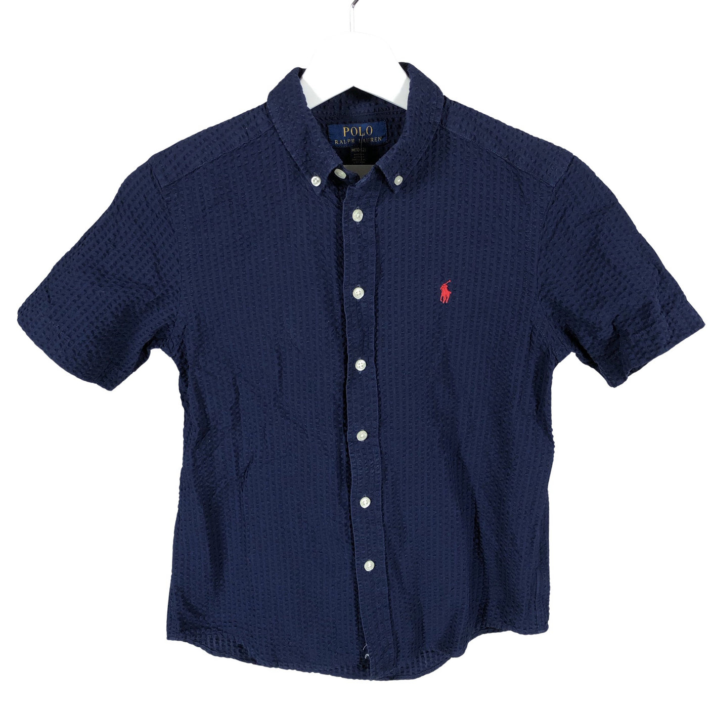 Unisex Polo Ralph Lauren - Collared shirt, size 146 - 152 - Blue (1)