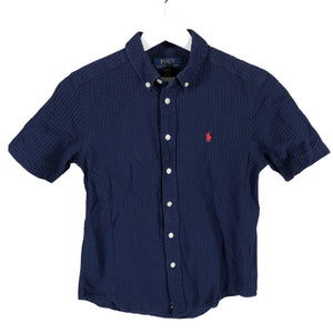 Unisex Polo Ralph Lauren - Collared shirt, size 146 - 152 - Blue (1)