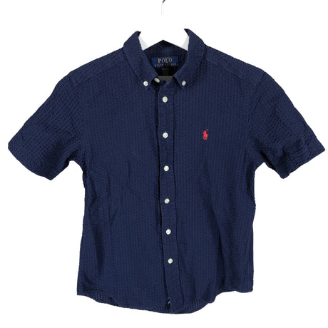 Unisex Polo Ralph Lauren - Collared shirt, size 146 - 152 - Blue ()