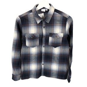 Unisex Name It - Flannel shirt, size 146 - 152 - Blue (1)