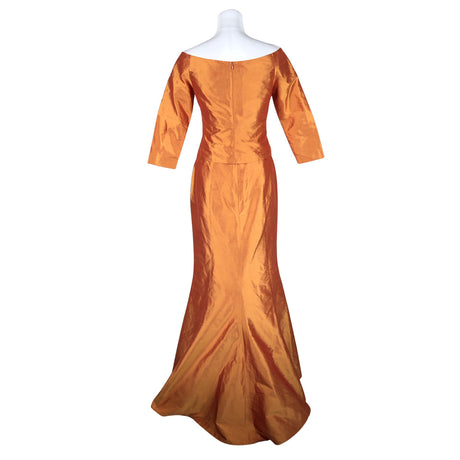 Unisex Catsy - Party shirt, size 38 - Orange (2)