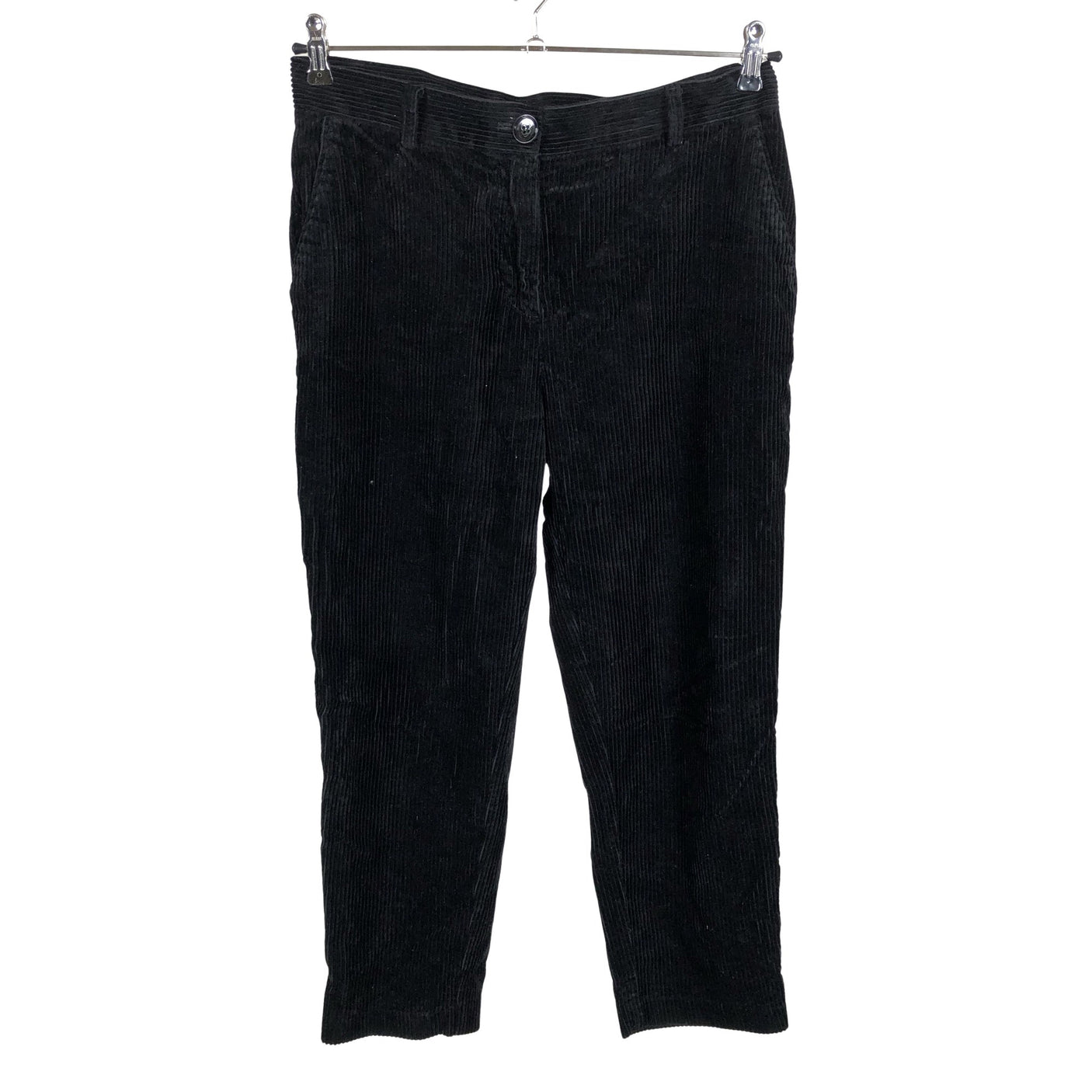 Unisex Sisley - Velvet pants, size 36 - Black (1)