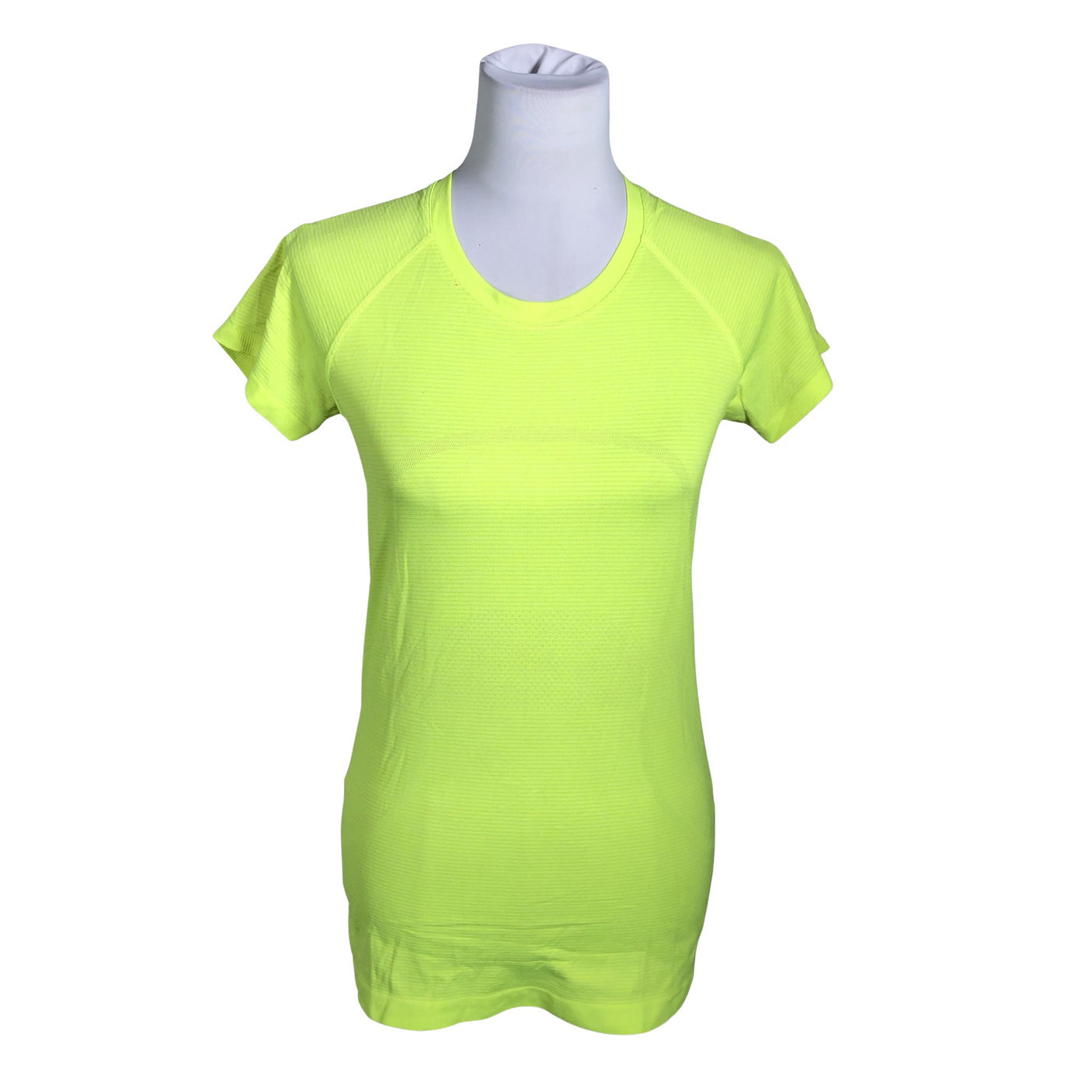 Unisex Lululemon - Sports shirt, short sleeve, size 38 - Green (1)
