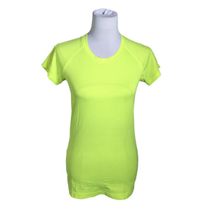 Unisex Lululemon - Sports shirt, short sleeve, size 38 - Green (1)
