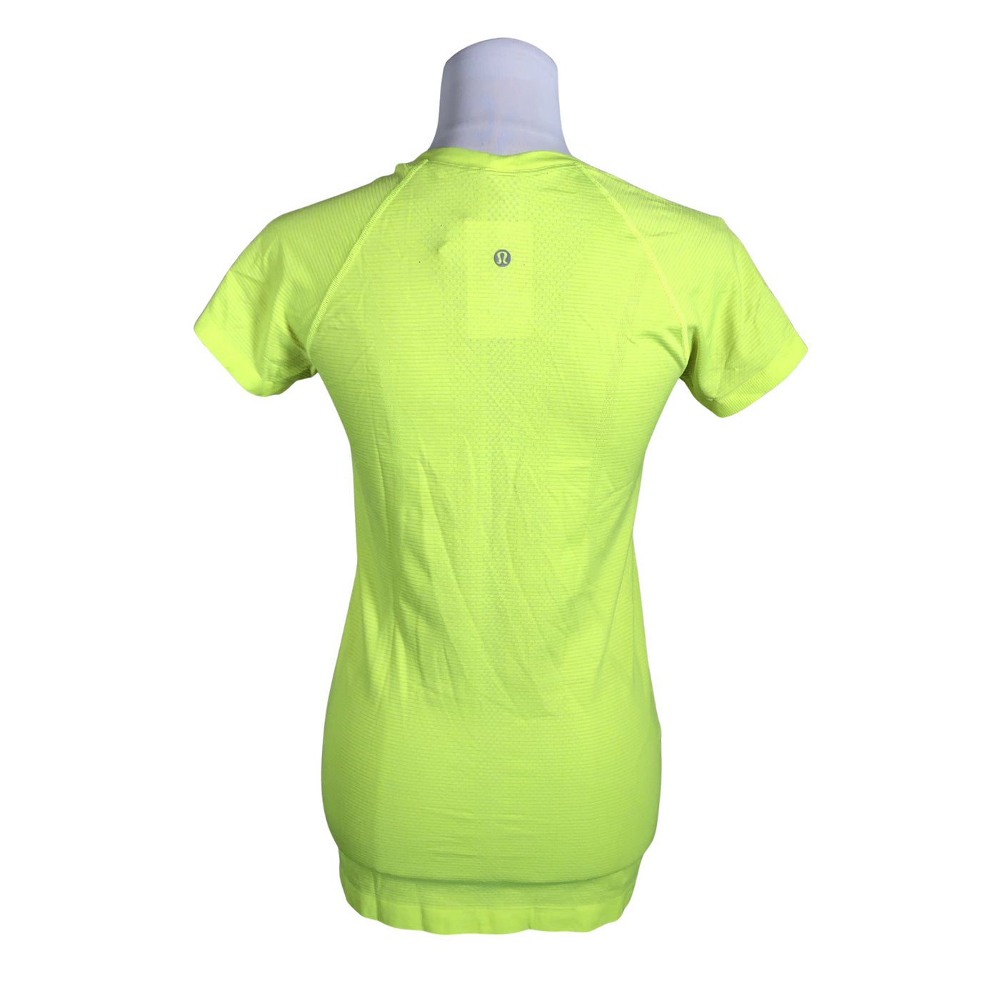 Unisex Lululemon - Sports shirt, short sleeve, size 38 - Green (2)