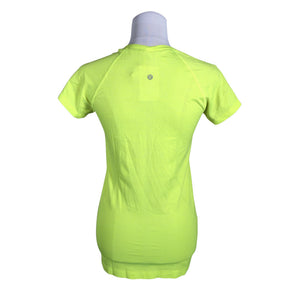 Unisex Lululemon - Sports shirt, short sleeve, size 38 - Green (2)