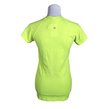 Unisex Lululemon - Sports shirt, short sleeve, size 38 - Green (2)
