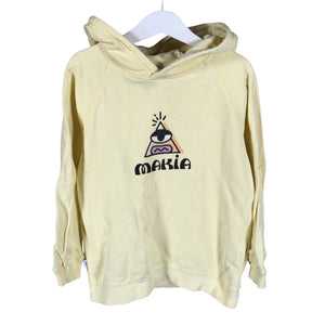 Unisex Makia - Hoodie, size 122 - 128 - Yellow (1)