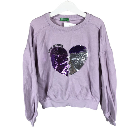 Unisex Benetton - Sweatshirt, size 134 - 140 - Violet ()