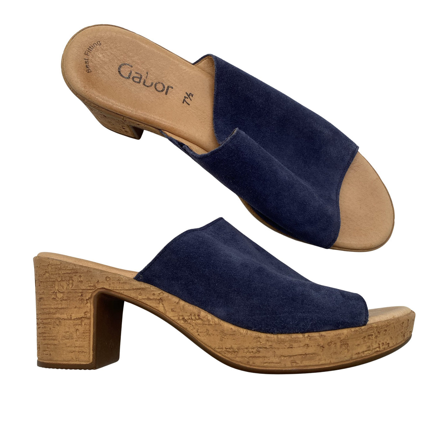 Unisex Gabor - Heeled sandals, size 40 - Blue (1)