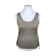 Unisex Your Face - Tricot tank top, size 42 - Brown ()