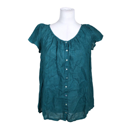 Unisex Un Deux Trois (1-2-3) - Short-sleeved blouse, size 38 - Blue ()