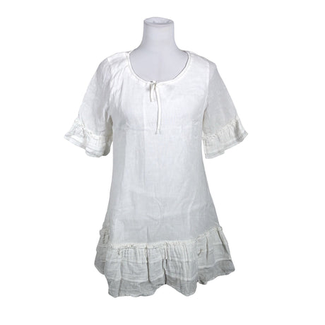 Unisex Cream - Dress, size 38 - White ()