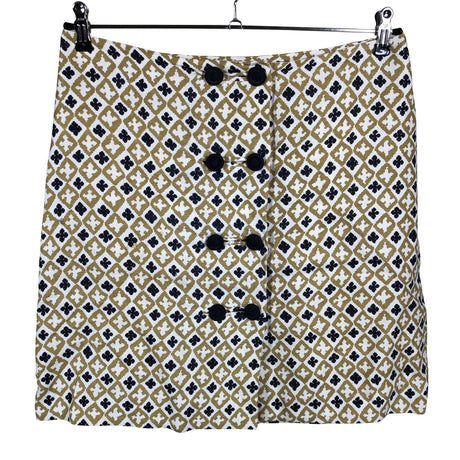 Unisex Massimo Dutti - Fabric skirt, size 40 - Brown ()