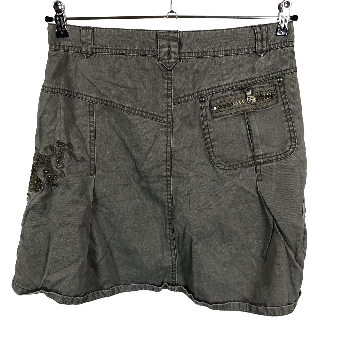 Unisex Esprit - Fabric skirt, size 36 - Brown (2)