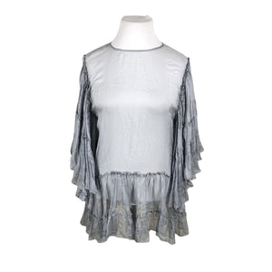Unisex Pnk Casual - Schiffon dress, size 42 - Gray (1)