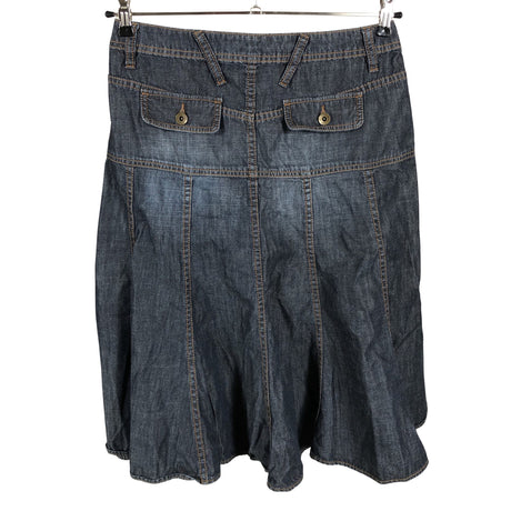 Unisex Esprit - Fabric skirt, size 36 - Blue (2)