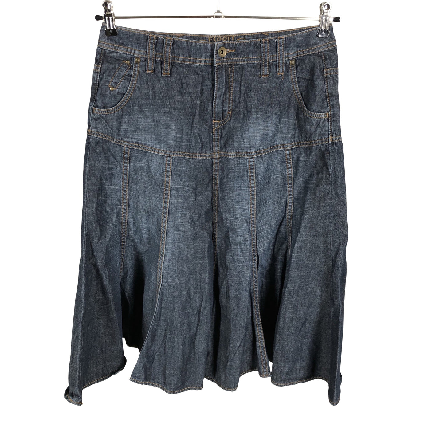 Unisex Esprit - Fabric skirt, size 36 - Blue (1)