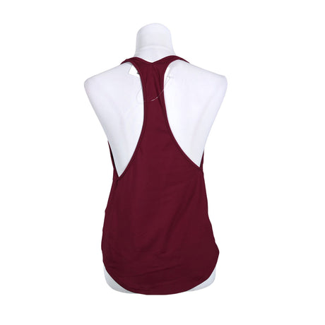 Unisex Under Armour - Sports top, size 36 - Wine red (2)