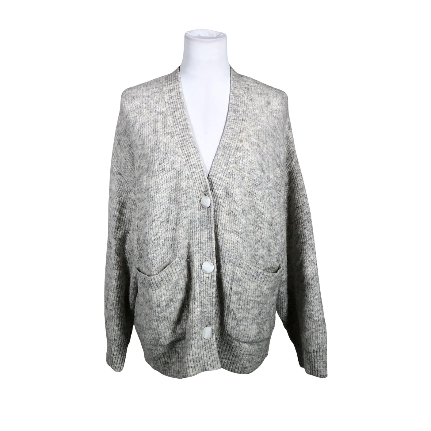 Unisex &Other Stories - Cardigan, size 36 - Gray (1)