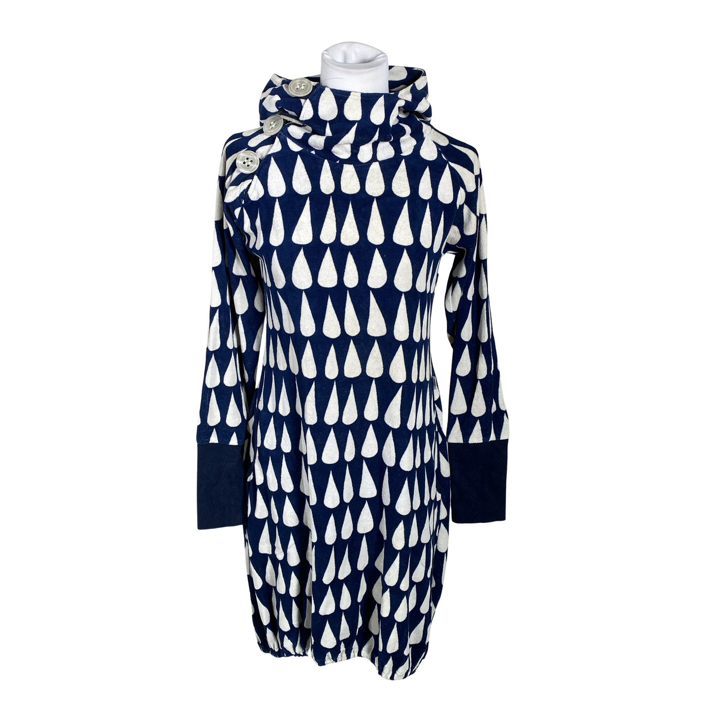 Unisex Taimi - Sweatshirt dress, size 38 - Blue (1)