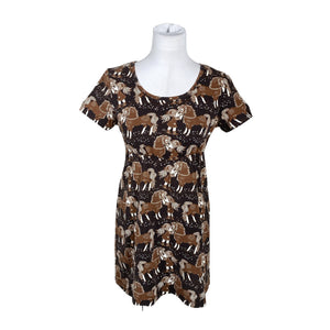 Unisex Sampsukka - Tricot dress, size 38 - Brown (1)