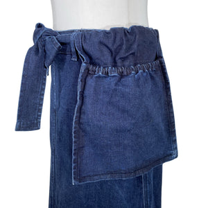 Unisex Marimekko - Denim skirt, size 38 - Blue (3)
