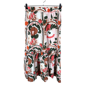 Unisex Marimekko - Fabric skirt, size 38 - Beige (2)