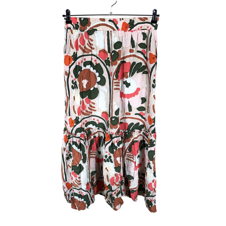 Unisex Marimekko - Fabric skirt, size 38 - Beige (2)
