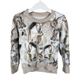 Unisex Handmade - Sweatshirt, size 104 - 110 - Beige ()
