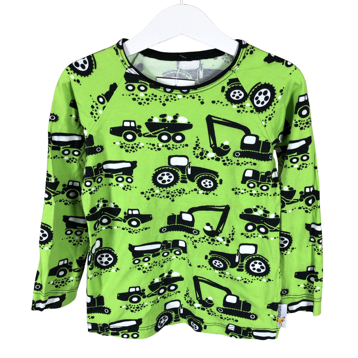 Unisex Handmade - Tricot shirt, size 104 - 110 - Green (1)