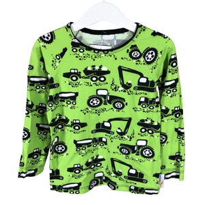 Unisex Handmade - Tricot shirt, size 104 - 110 - Green (1)