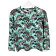 Unisex Handmade - Tricot shirt, size 116 - 122 - Turquoise ()