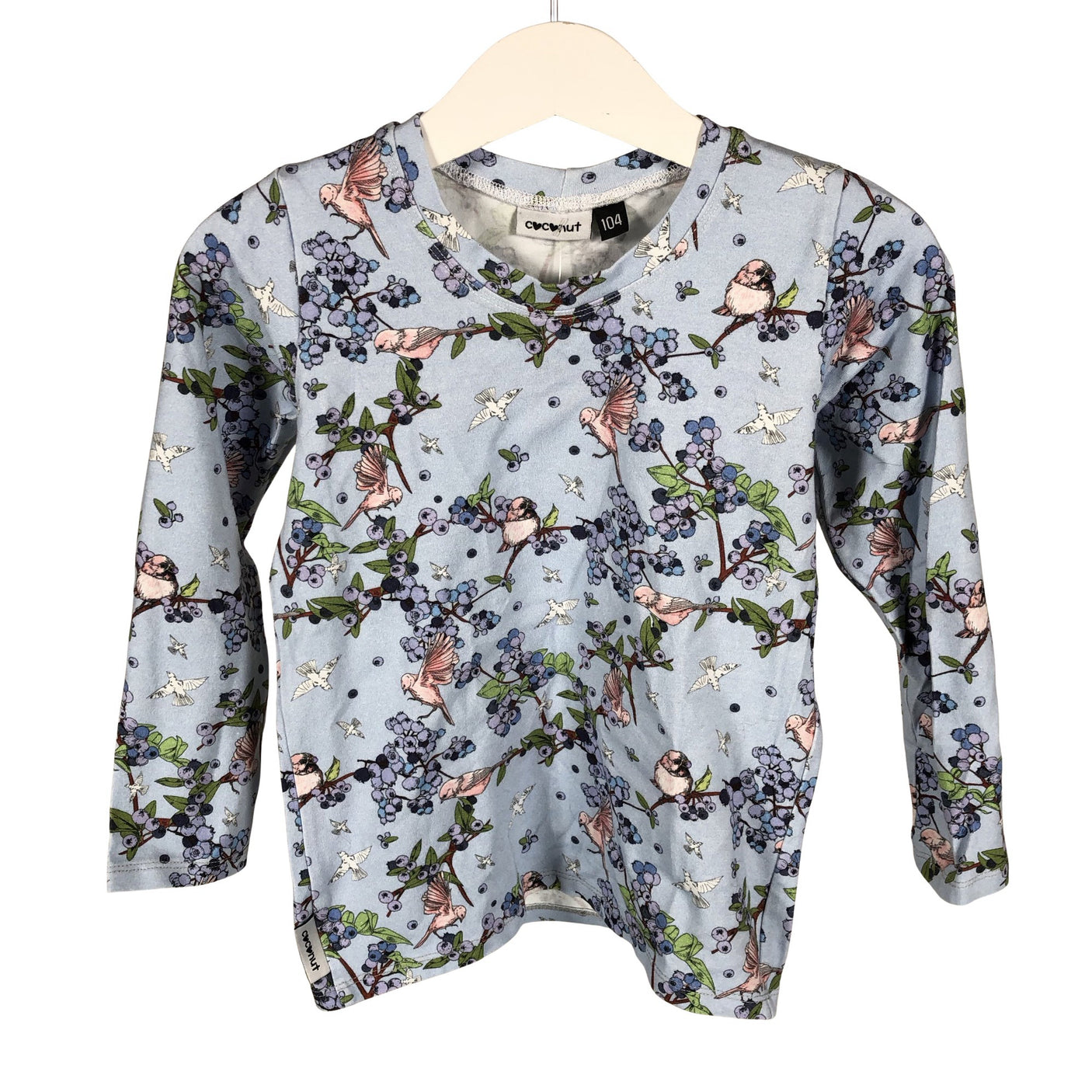 Unisex Coconut - Tricot shirt, size 98 - 104 - Light blue (1)