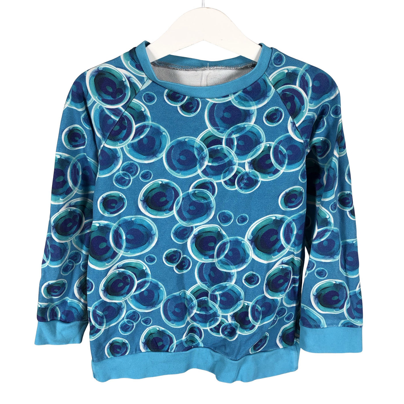 Unisex Handmade - Sweatshirt, size 104 - 110 - Blue (1)