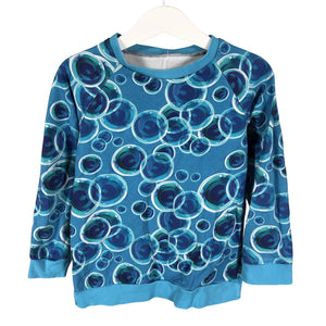 Unisex Handmade - Sweatshirt, size 104 - 110 - Blue (1)